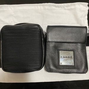 CARRE leather shoulder bag